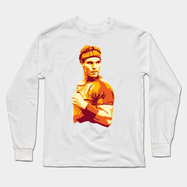 Rafa Nadal Long Sleeve T-Shirt by ProductX